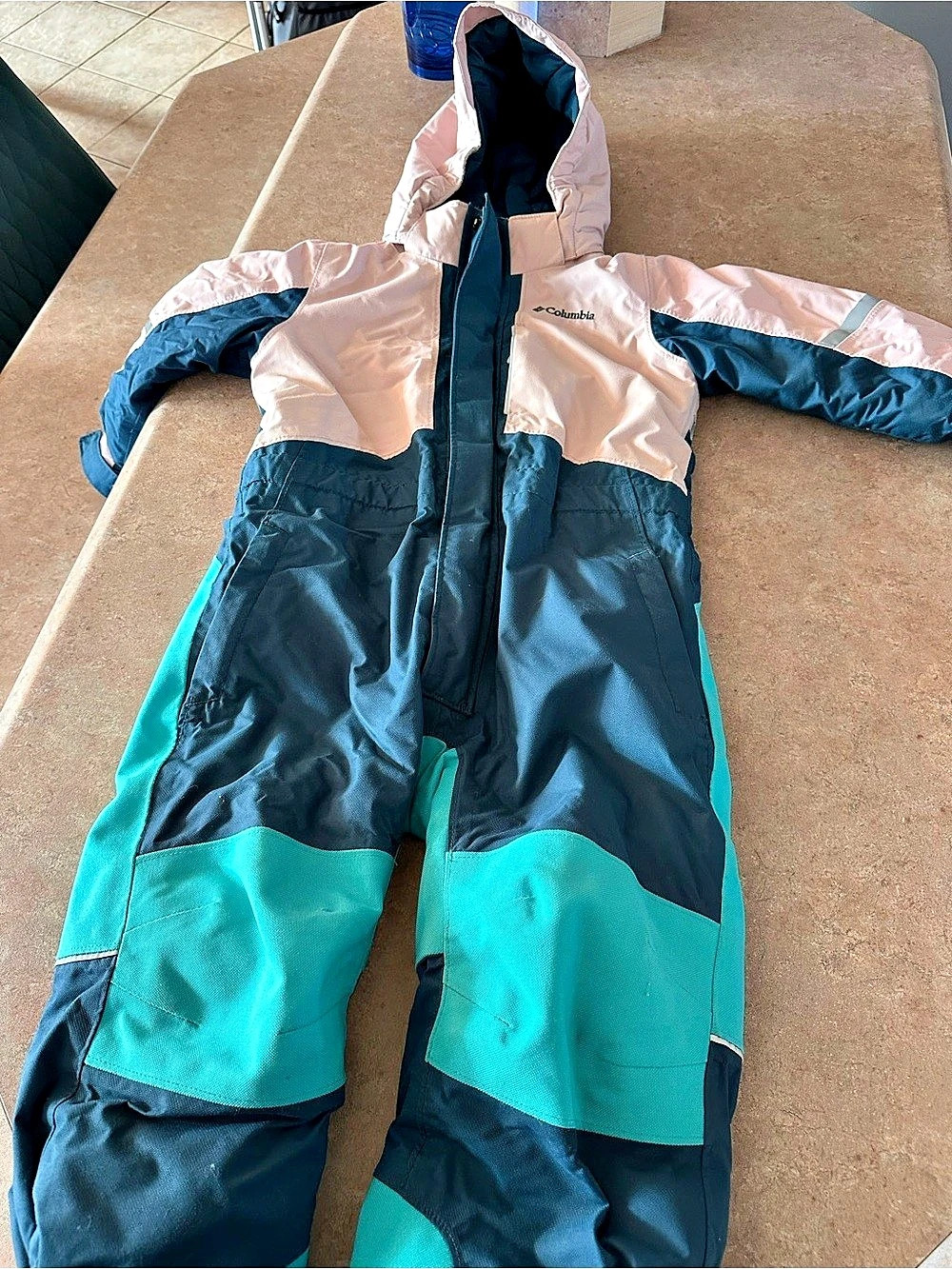 Columbia Winter One piece 3T with Kamik boots and Coloumbia mitains